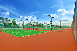 Thi công 04 sân tennis KDC Vĩnh Lộc, Bình Tân